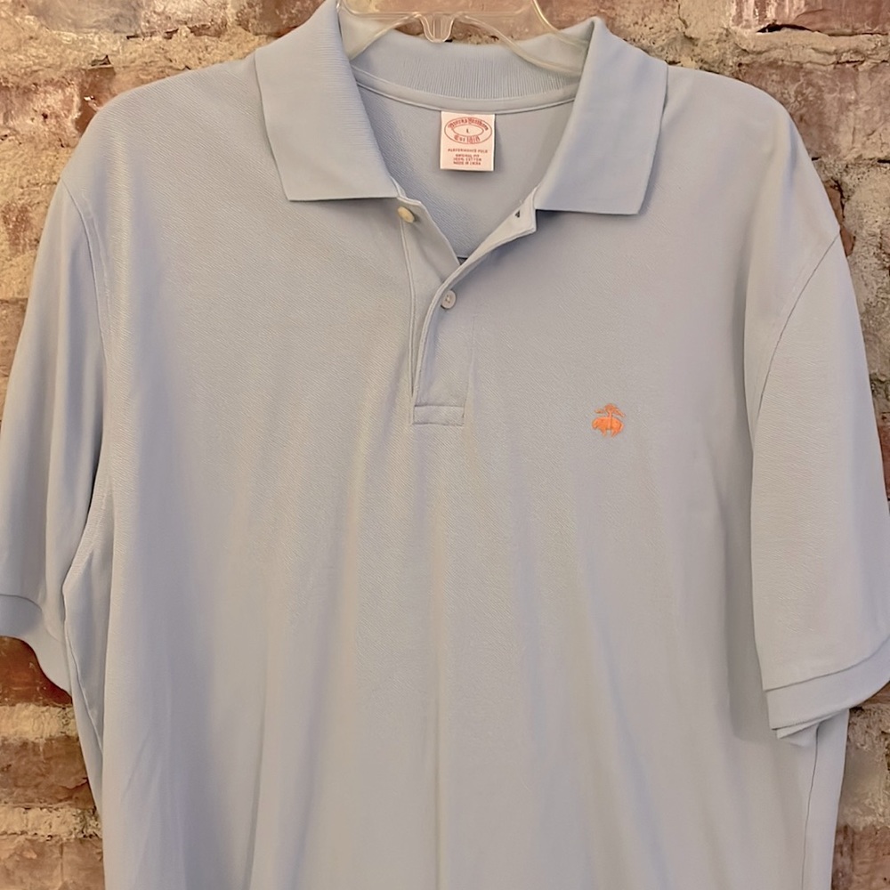 Brooks Brothers Light Blue Polo Shirt